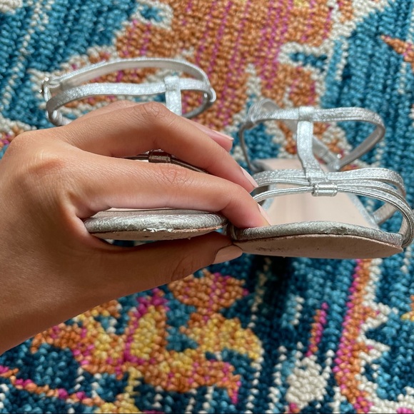 Loeffler Randal Silver Elena Sandals - Picture 6 of 6